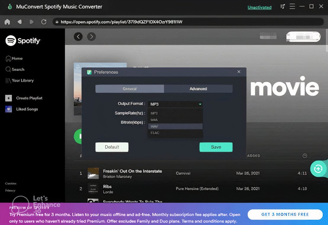 MuConvert Spotify Music Converter 