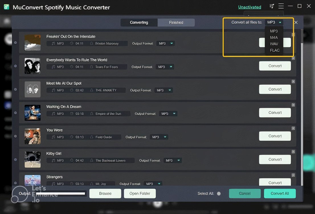 MuConvert Spotify Music Converter 