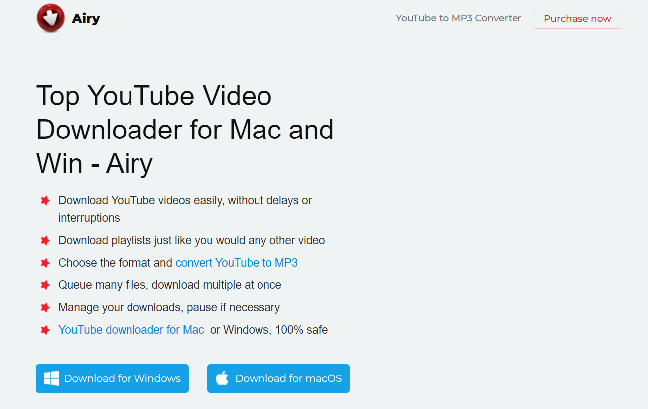 Airy YouTube Downloader