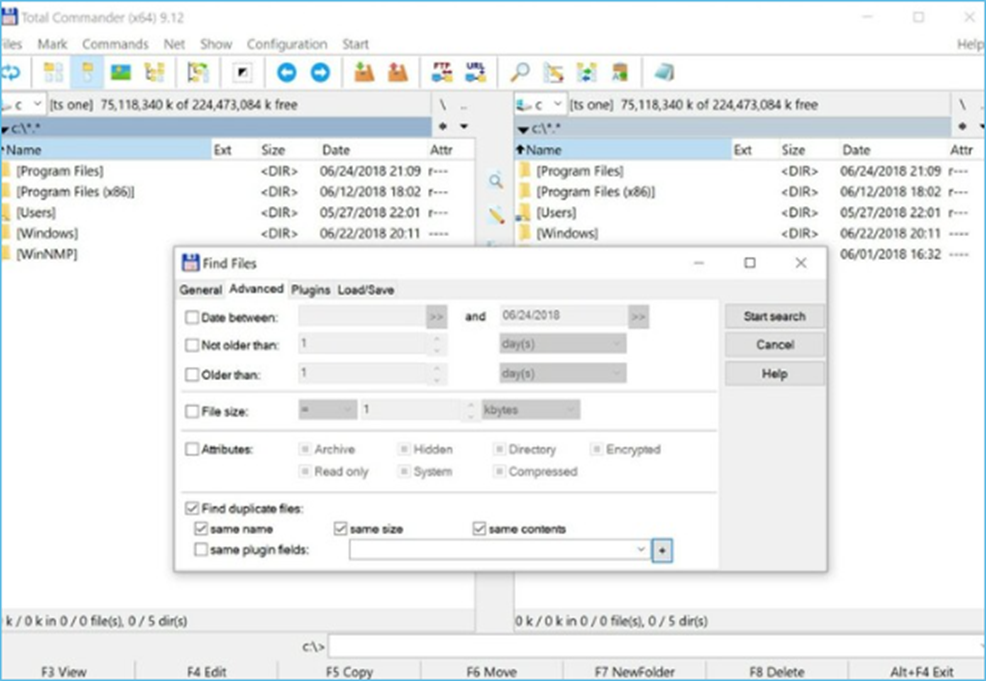 Remove Duplicate Files Window 10 